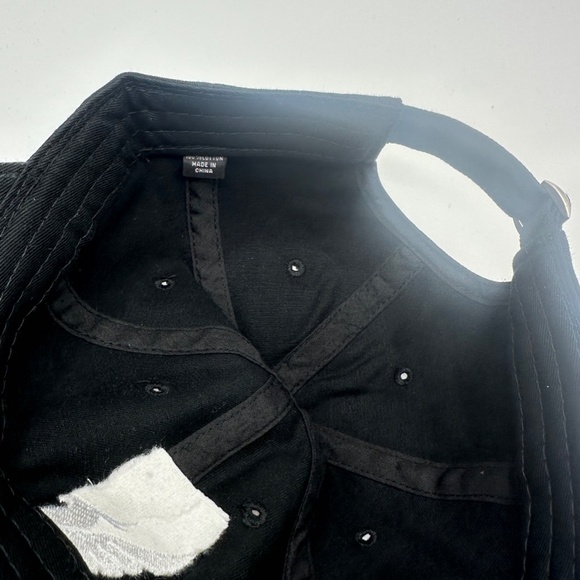 New Illenium Logo Embroidered Black Graphic Baseball Hat Cap One Size - Picture 6 of 7